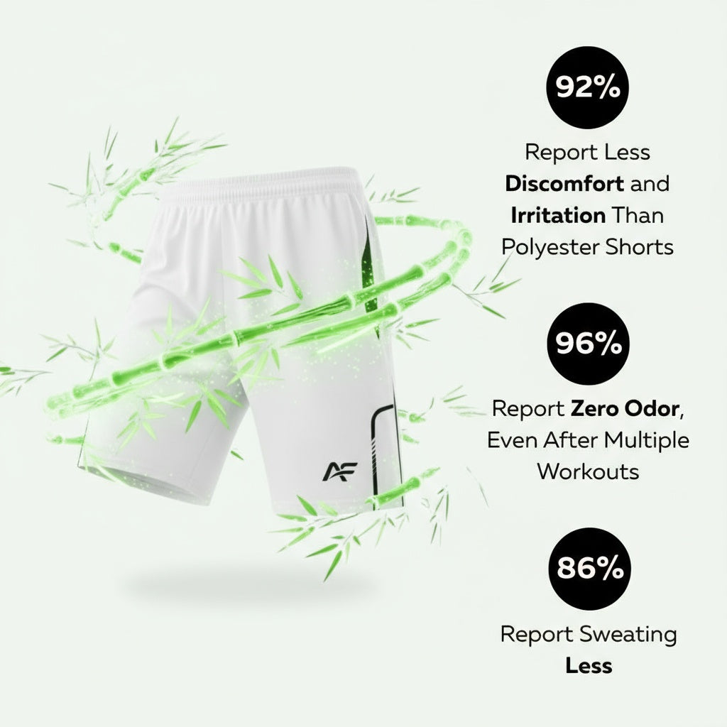 Premium Bamboo Short - White