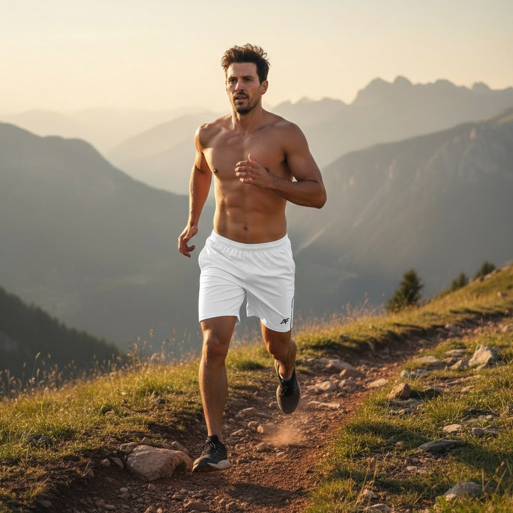 Premium Bamboo Short - White